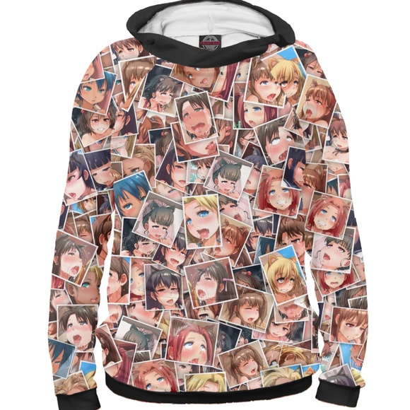 ahegao hoodie supreme